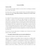 Concurso de Delitos. Concurso IDEAL