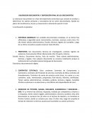 VALORACION DOCUMENTAL Y DISPOSICIÓN FINAL DE LOS DOCUMENTOS