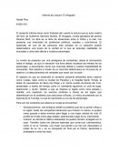 Informe de Lectura “El Ahogado”