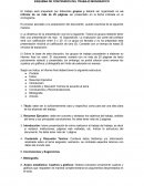 ESQUEMA DE CONTENIDOS DEL TRABAJO MONGRÁFICO