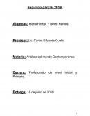 Análisis del mundo Contemporáneo