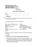 LABORATORIO DE BIOLOGÍA GENERAL PRÁCTICA No.2 ¿CÓMO USAR EL MISCROCOPIO?