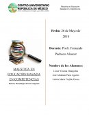 Anteproyecto de investigación