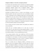 Inteligencias múltiples en el desarrollo y desempeño profesional