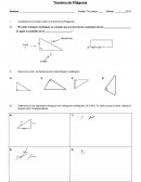 Guía evaluada de Ciencias Naturales . Teorema de Pitágoras