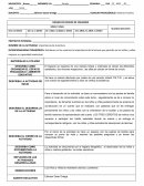 FORMATO DE PLANEACION DE PRIMERA INFANCIA