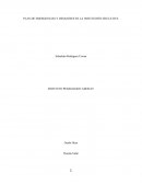 PLAN DE EMERGENCIAS Y DESASTRES EN LA INSTITUCIÓN EDUCATIVA