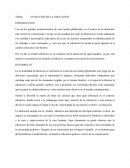 INFORME EVOLUCION DE LA EDUCACION