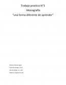 Monografía “una forma diferente de aprender”