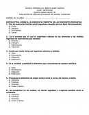 Examen quinto grado ciencias naturales primer trimestre s/r