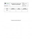 Procedimiento limpieza sala eléctrica