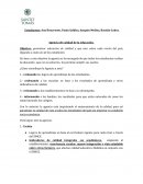 Nueva institucionalidad. Agencia de calidad de la educación