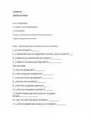 Cuestionario CIENCIAS NATURALES