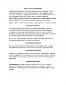 Efectos de los contaminantes