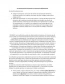 La representación del lenguaje y el proceso de alfabetización