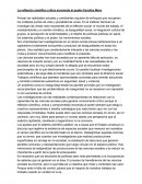 La reflexión científica crítica incomoda al poder-Carolina Mera