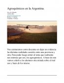 Agroquímicos en la Argentina