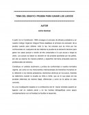 PRUEBA PARA GANAR LOS JUICIOS