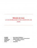 LA ACCESIBILIDAD E INCLUSION EN LAS ASPE