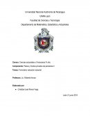 Formulario valuación actuarial