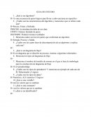 GUIA DE ESTUDIO ¿Qué es un algoritmo?