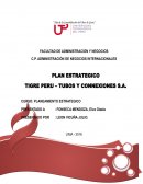 PLANEAMIENTO ESTRATEGICO TIGRE PERU - TUBOS Y CONEXIONES S.A