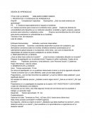 SESIONES DE APRENDIZAJE: SISMOS