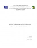 Vídeo juegos en la educación inicial