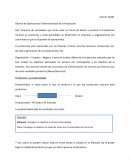 Gestión de Operaciones 