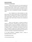 Problematicas en el ambito escolar
