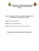 Ensayo sobre la decolonización de la educación y didáctica no parametral