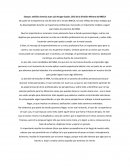 Ensayo: análisis vivencia Juan Luis Kruger Sayán, CEO de la División Minera de BRECA