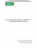 Las Herramientas Tecnologicas y su contribucion en las actividades evaluativas de IACC