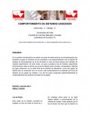 COMPORTAMIENTO DE SISTEMAS GASEOSOS