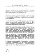 EL PERFIL IDEAL DE UN PROFESIONISTA