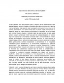 COMENTARIO TALLER DE LENGUAJE