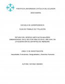 ESTUDIO DEL DESPIDO INEFICAZ EN MUJERES EMBARAZADAS, EN EL SECTOR PÚBLICO EN EL AÑO 2016, EN LA FEDERACIÓN DE DEPORTES DE IMBABURA