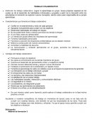 TRABAJO COLABORATIVO, Lograr el aprendizaje en grupo