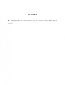 Logistica de almacenamiento. Página 6