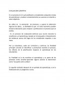 EVALUACION FORMATIVA Y SUMATIVA