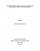 PLAN DE MEJORAMIENTO INSTITUCIÓN EDUCATIVA AGROPECUARIA INGA DE APONTE – MUNICIPIO TABLÓN DE GÓMEZ (NAR)