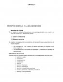 CONCEPTOS GENERALES DE LA BALANZA DE PAGOS