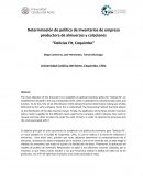 Pronostico empresa Delicias Fit