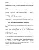 GRASIMAX objetivos, control de riesgos