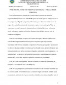 POSICIÓN DEL ACNUR CON PERSONAS REFUGIADAS Y MIGRANTES DE VENEZUELA