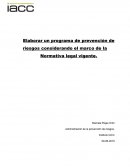 Administración de la prevención de riesgos
