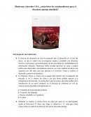 Montreaux chocolate USA estrategias de MKT