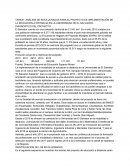 ANÁLISIS DE INVOLUCRADOS PARA EL PROYECTO DE IMPLEMENTACIÓN DE LA EDUCACIÓN A DISTANCIA EN LA UNIVERSIDAD DE EL SALVADOR