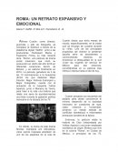 ROMA UN RETRATO EXPANSIVO Y EMOCIONAL