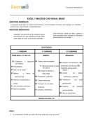 EXCEL Y MACROS CON VISUAL BASIC